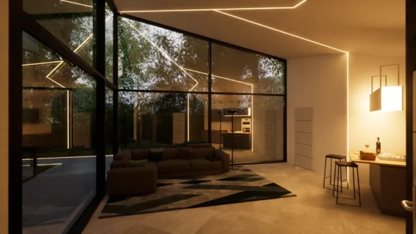 Innenansicht Wohnzimmer